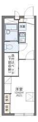 レオパレスＫＡＭＥＬＥＯの物件間取画像